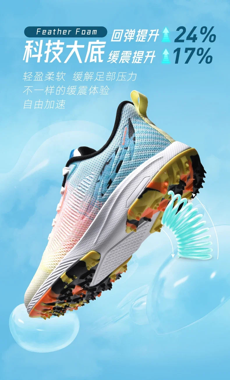 New Golf Shoes Men's and Women's Mesh Breathable Golf Shoe Outdoor Jogging Walking Shoe Men's Training Golf Shoe