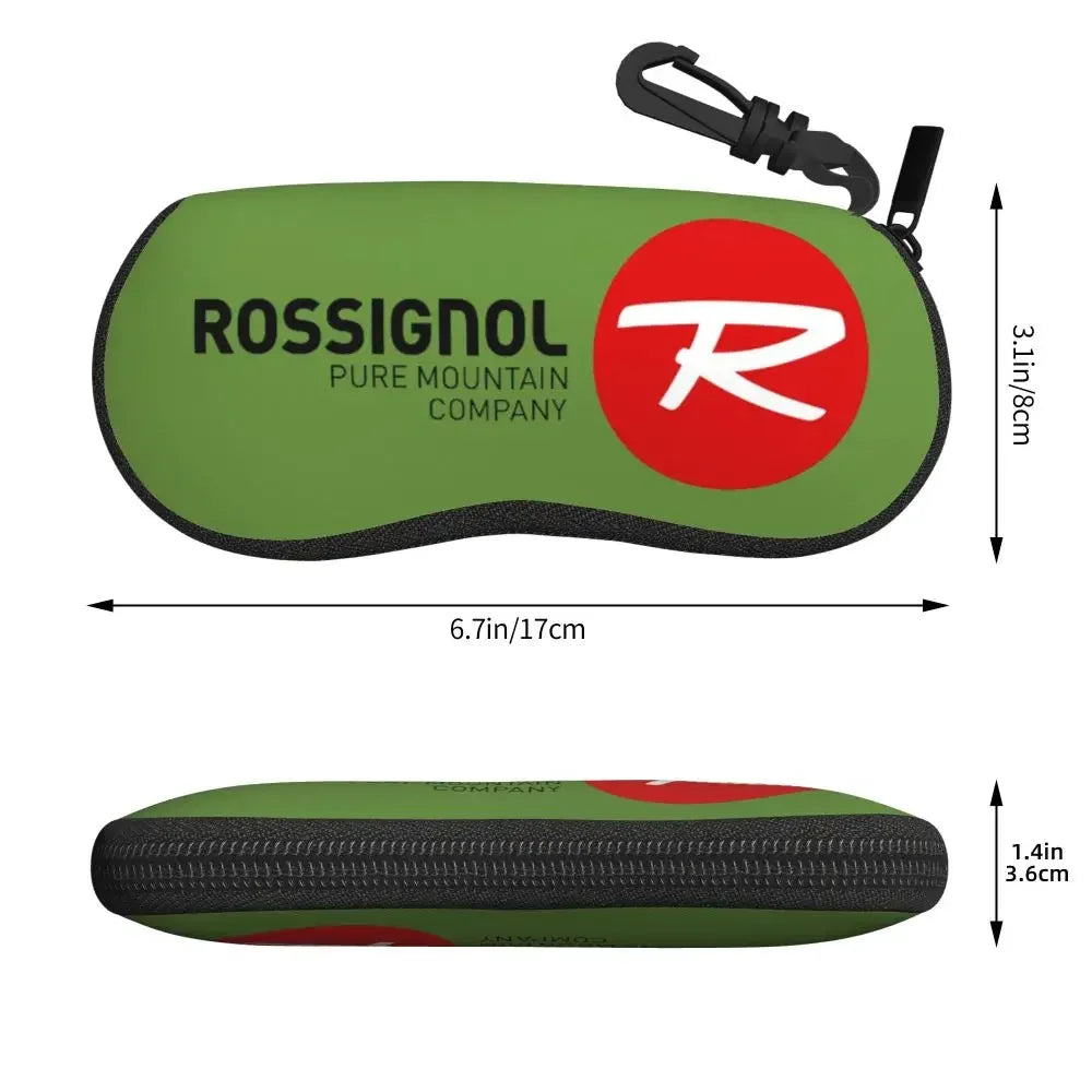 Rossignol Pure Mountain Products Shell Glasses Case Protective Sunglasses Box Women Men Soft Eyeglasses Bag Pouch