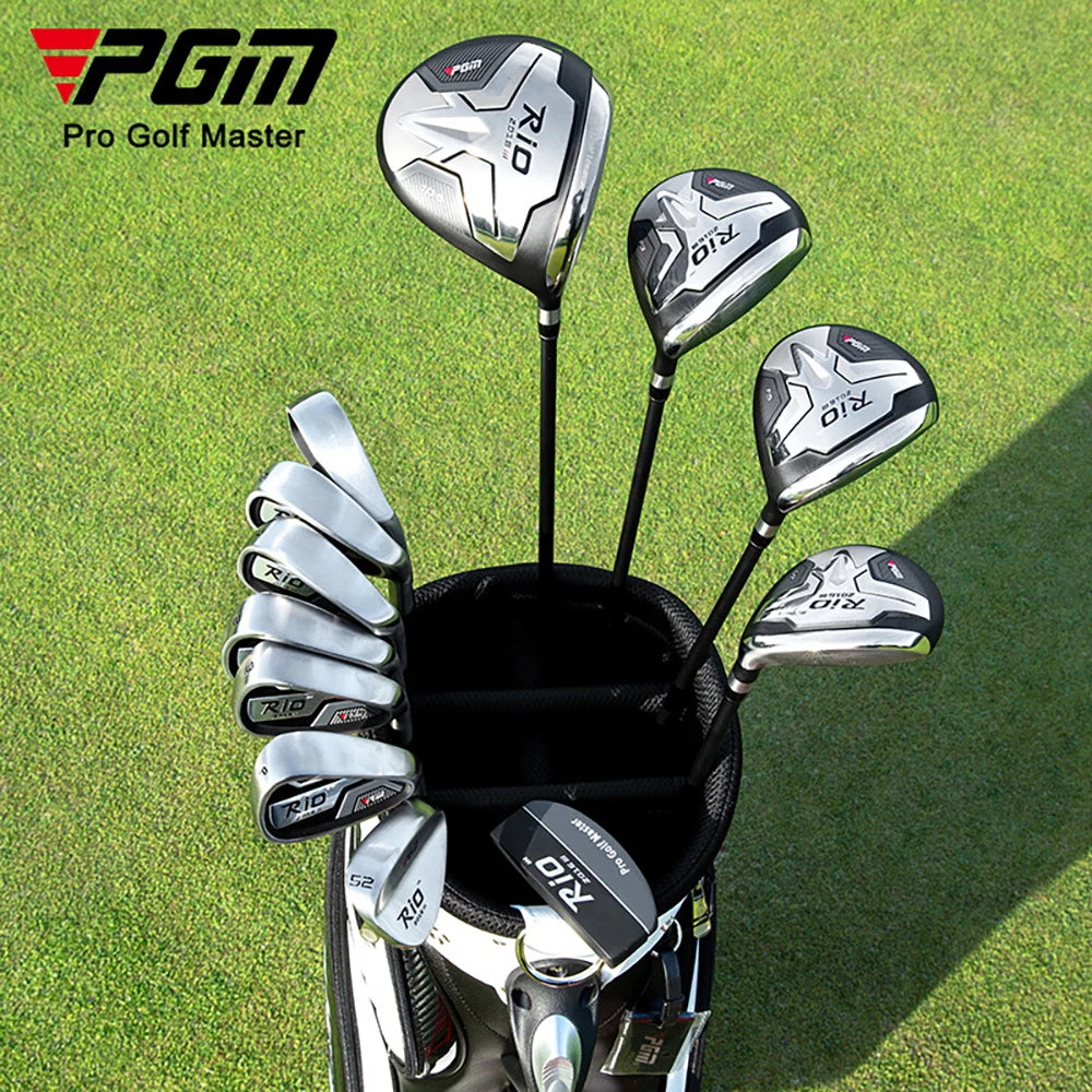 PGM RIO III Golf Club 12/4 Pcs Men's Right Handed Professional Golf Clubs Complete Set with Golf Bag Beginners Practice Club