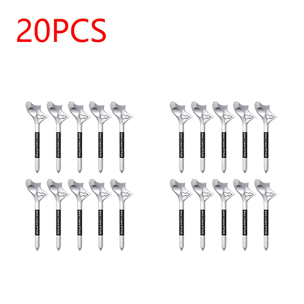 Portable Golf Plastic Tees 10° Diagonal Speed Golf Tee Stand Durable Golf Ball Tee Holder Golf Supplies Sport Golf Accessories