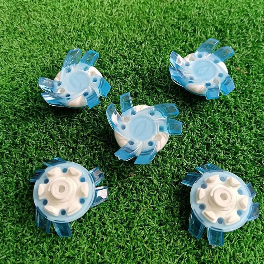 Golf Shoe Spikes Replacements Golf Cleat Shoe Spikes Anti Slip Footwears Portable Quick Twist Golf Spikes Convenient Golf Cleats