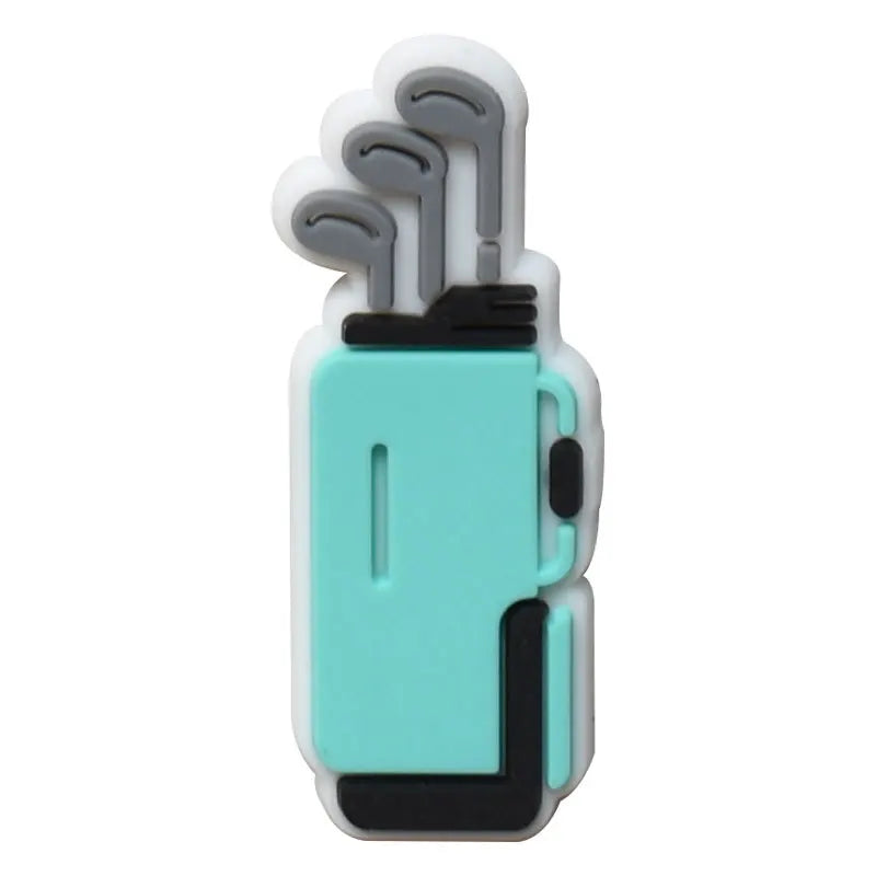 Shoe Charms for Crocs 1pcs PVC Golf Badge Women Sandals Buckle Kids Pins Men Decoration Jeans Shoes Accessories party