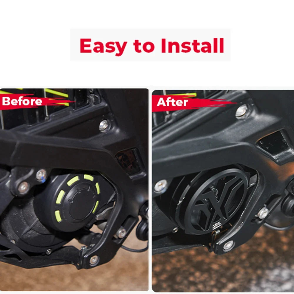 For Surron Pulley Guard Engine Case Saver Cover For Sur-Ron Light Bee X Light Bee S Motocross Motorcycle Accessories Flip Cover
