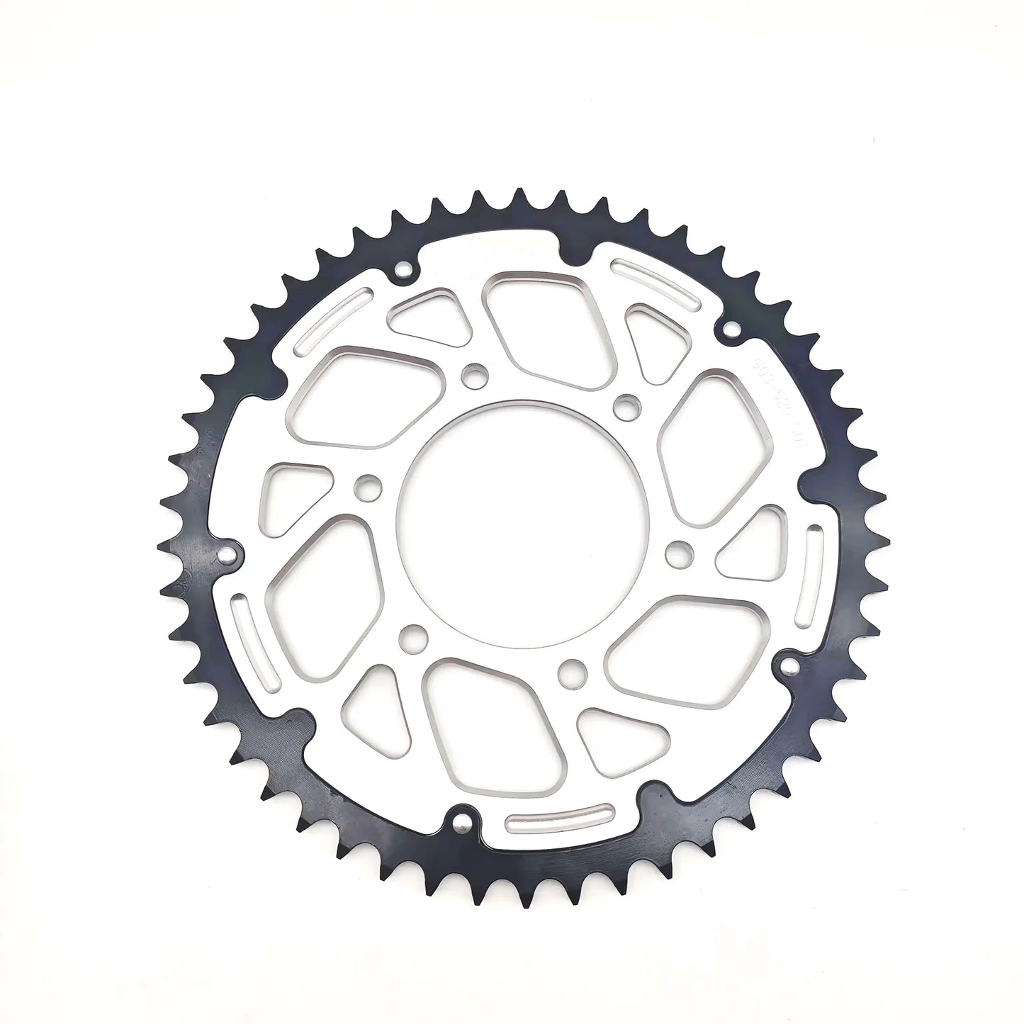 SURRON Ultra bee 50t Sprocket Steel Aluminum 50T Dual Ring Sprocket For Ultra bee Steel Aluminum Modified Anodized 50T Sprocket