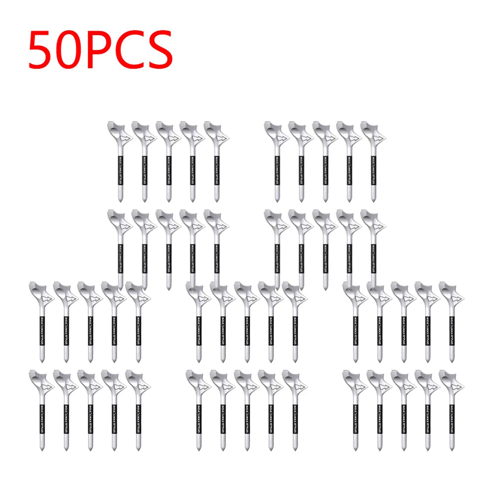 Portable Golf Plastic Tees 10° Diagonal Speed Golf Tee Stand Durable Golf Ball Tee Holder Golf Supplies Sport Golf Accessories