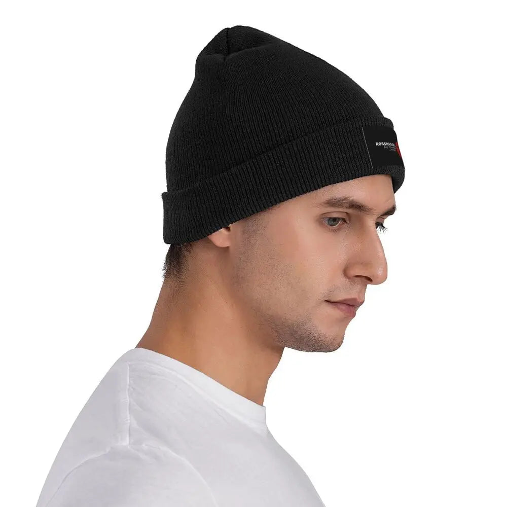Skis Rossignol Alpine Skis And Equipment Knitted Beanie Hat Beanies Cap Winter Hip Hop Comfortable
