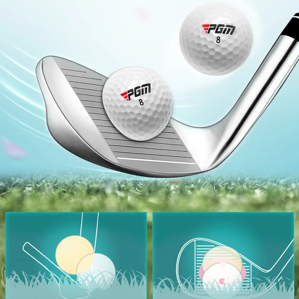 PGM Golf Clubs TIG051,Men Women Right Handed Training Clubs,#5/6/7/8/9/P/S IRON Stainless Steel Low Center of Gravity Pole
