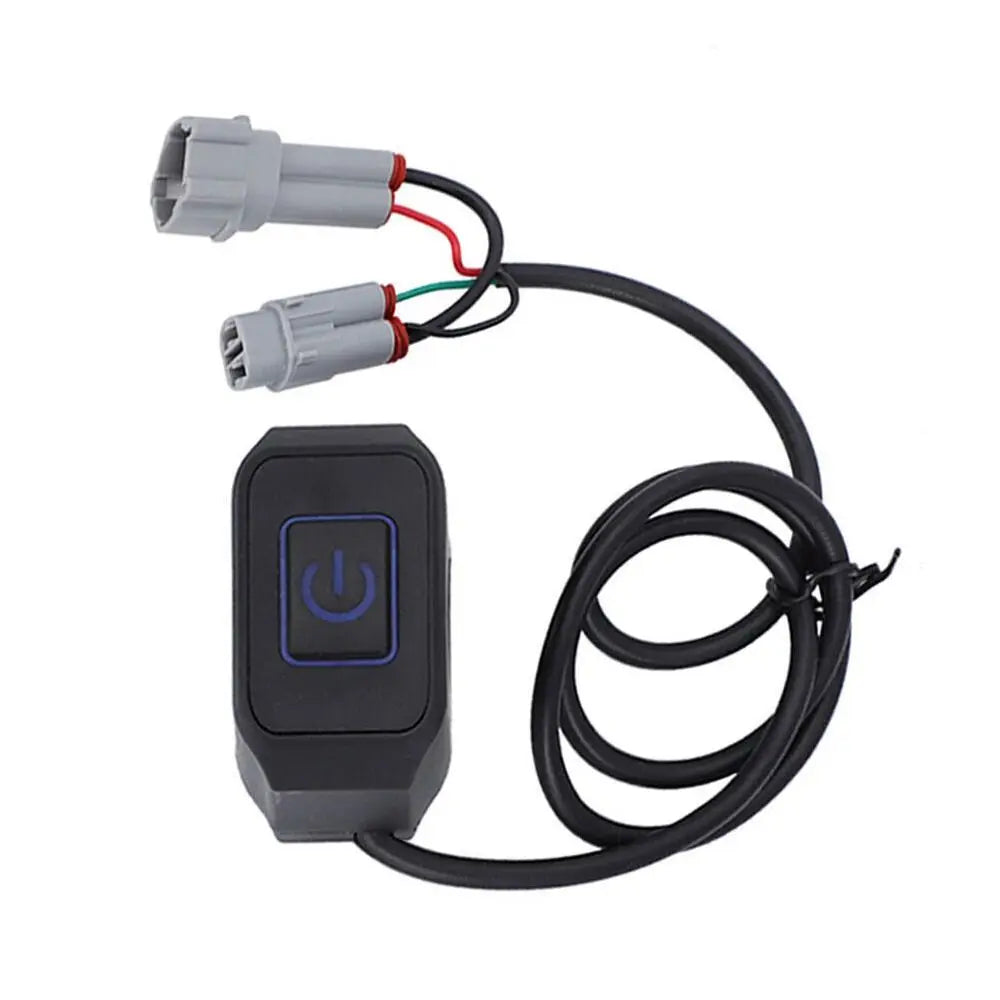 For Sur-Ron Surron Bee X Sur ron PLUG AND PLAY Headlight Switch Blue Light Motorcycle Accessories Parts Black Shell