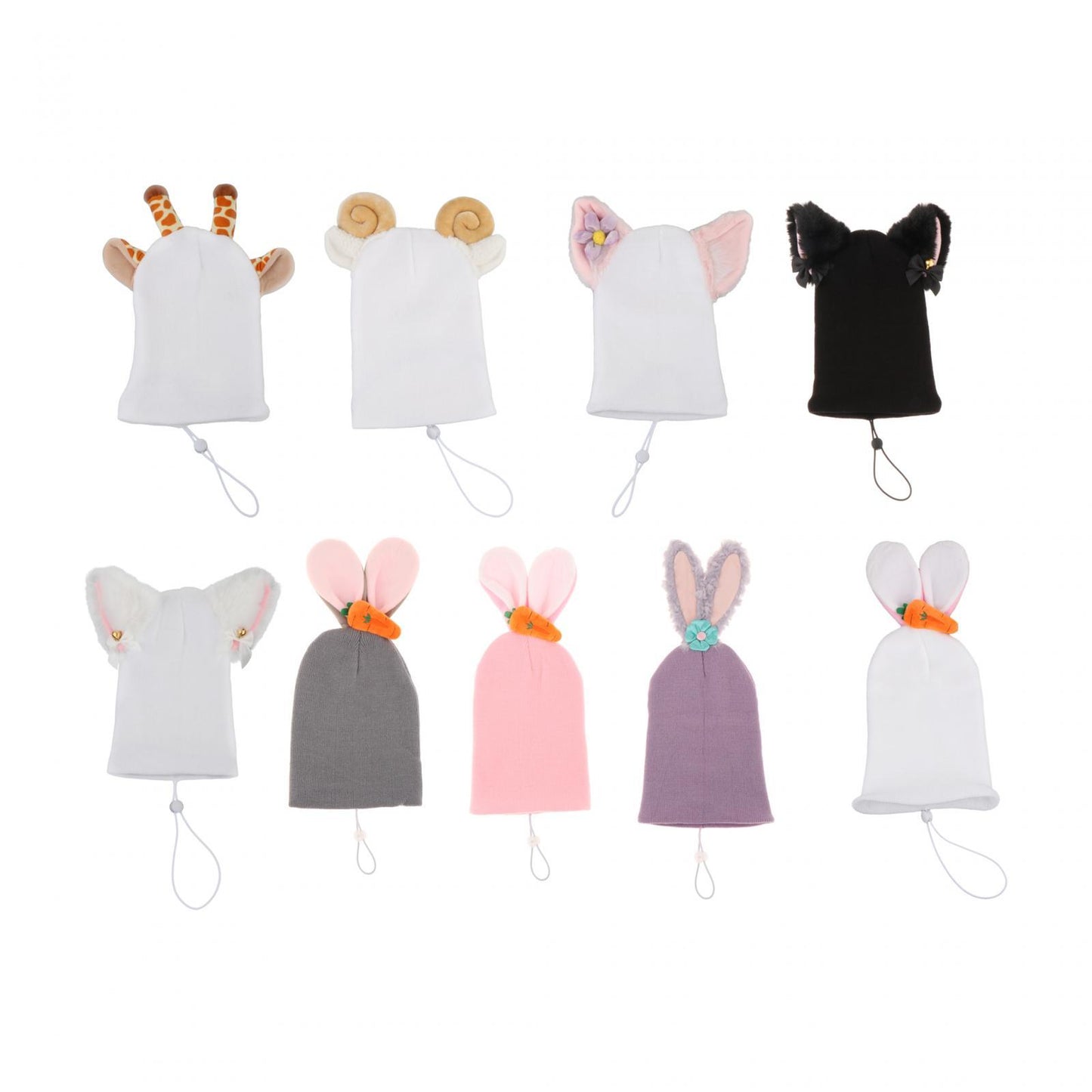 Ski Helmet Cover Funny Single Board Double Board Warm Ski Helmet Cover Personality Cover Unicorn Rabbit Ear Giraffe Lovely Goat