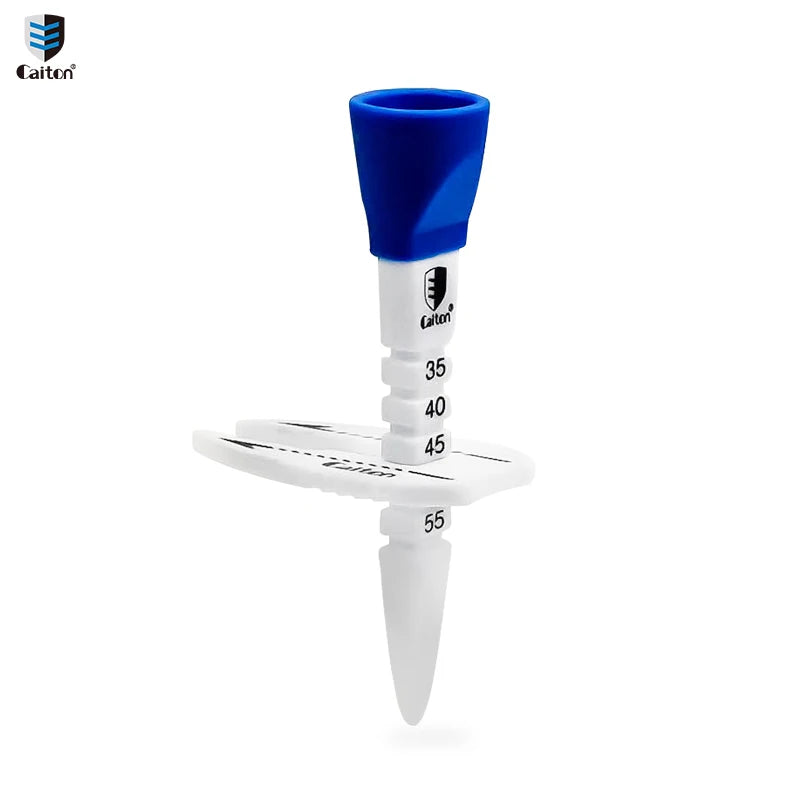 Caiton Cdjustable Golf Tee, Easy Tee, Excellent Durability And Multi-Function, Adjustable Height in 35-55mm/2.17inMulticolor Opt