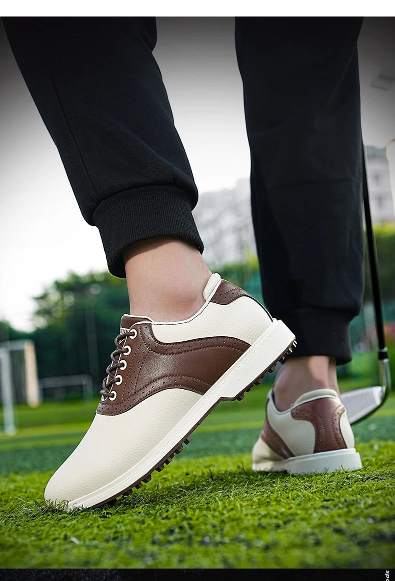 Four Seasons Universal Golf Shoes Men's Waterproof And Breathable Golf fixed Needle BOA Golf Shoes Outdoor Walking Sports Shoes