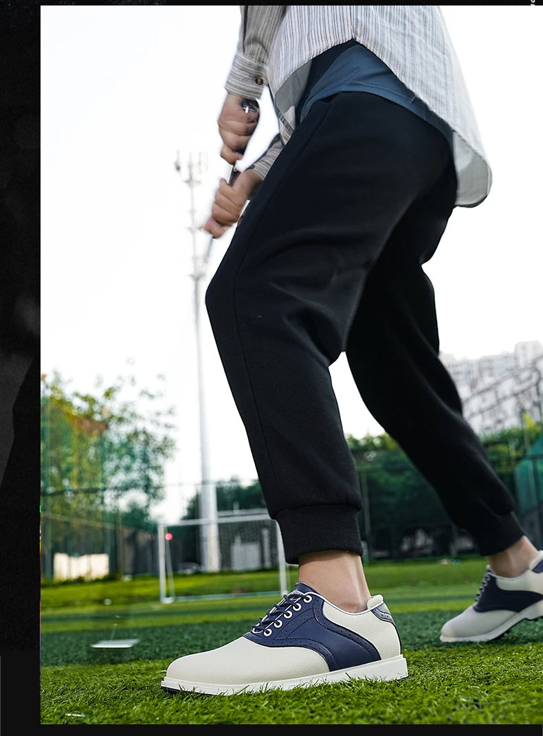 Four Seasons Universal Golf Shoes Men's Waterproof And Breathable Golf fixed Needle BOA Golf Shoes Outdoor Walking Sports Shoes