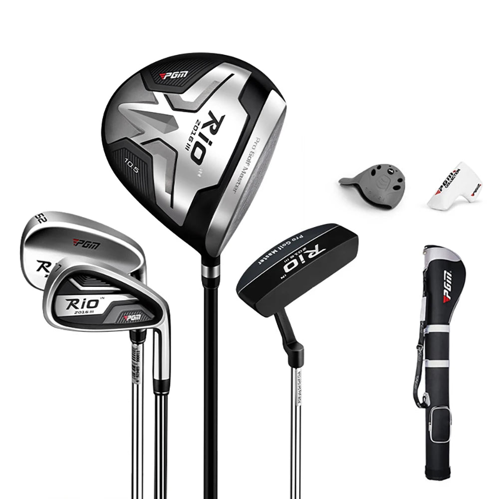 PGM RIO III Golf Club 12/4 Pcs Men's Right Handed Professional Golf Clubs Complete Set with Golf Bag Beginners Practice Club