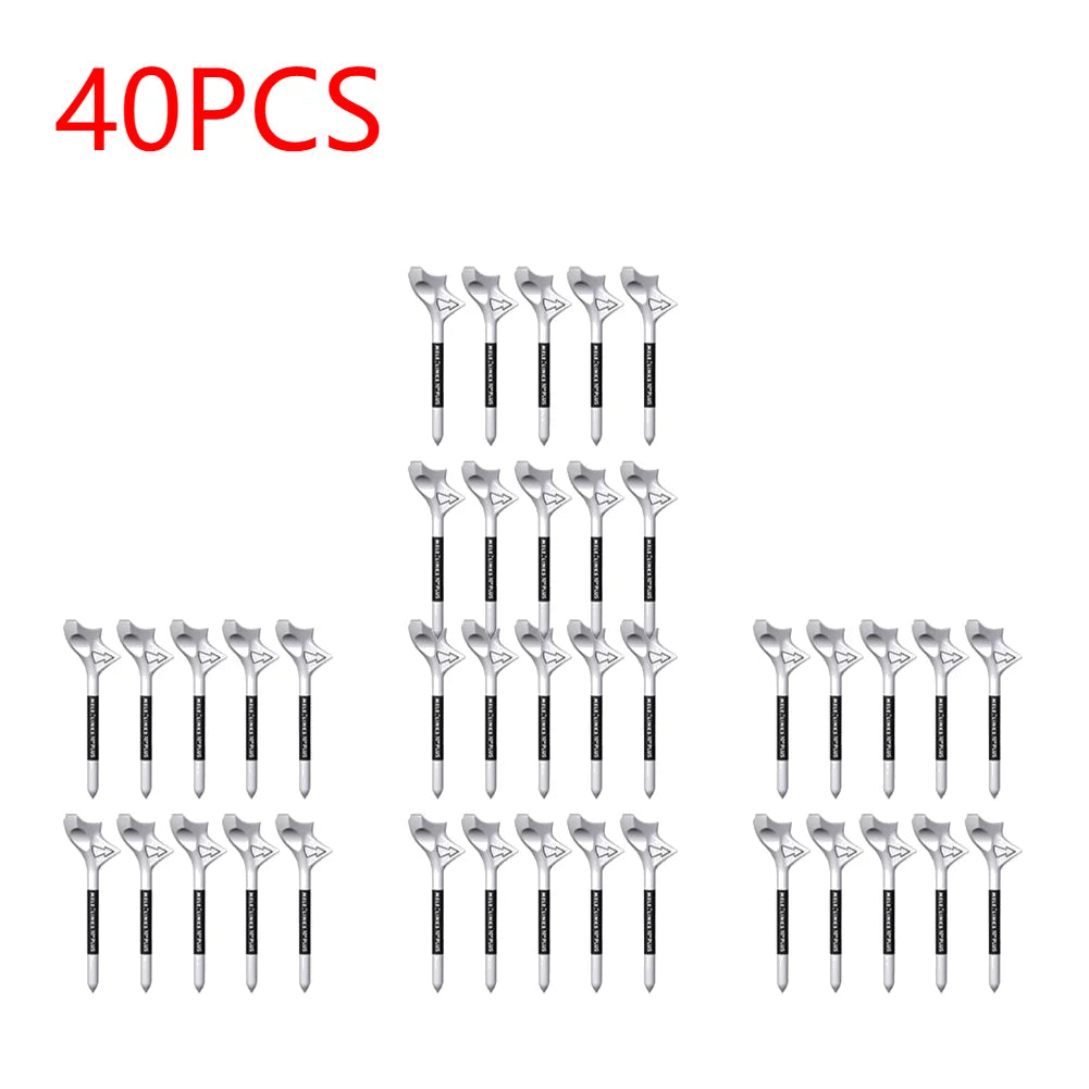 Portable Golf Plastic Tees 10° Diagonal Speed Golf Tee Stand Durable Golf Ball Tee Holder Golf Supplies Sport Golf Accessories