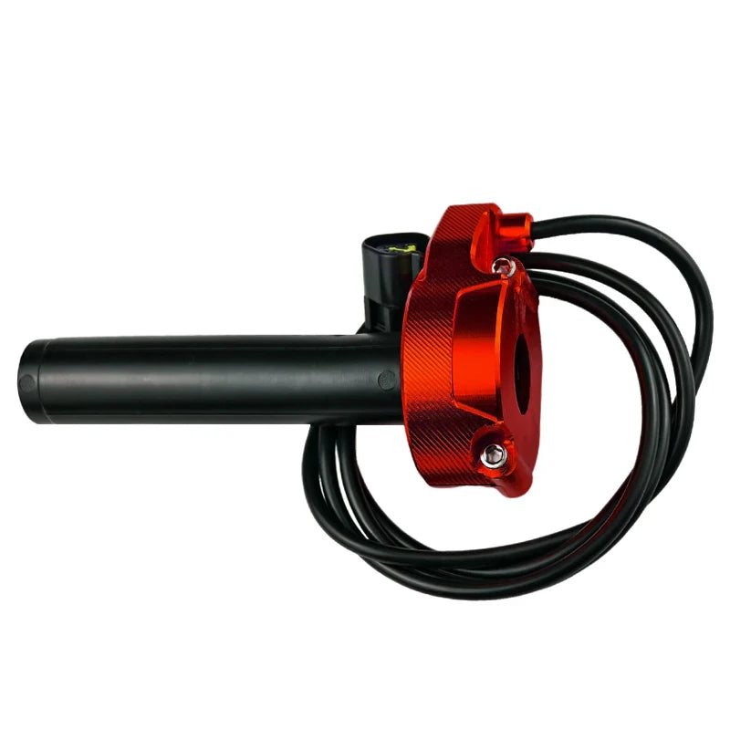 CNC Motorcycle Electronic Throttle Handle Throttle Handlebar Fit For Sur-Ron Surron Light Bee S X Electric Motocross Universal P