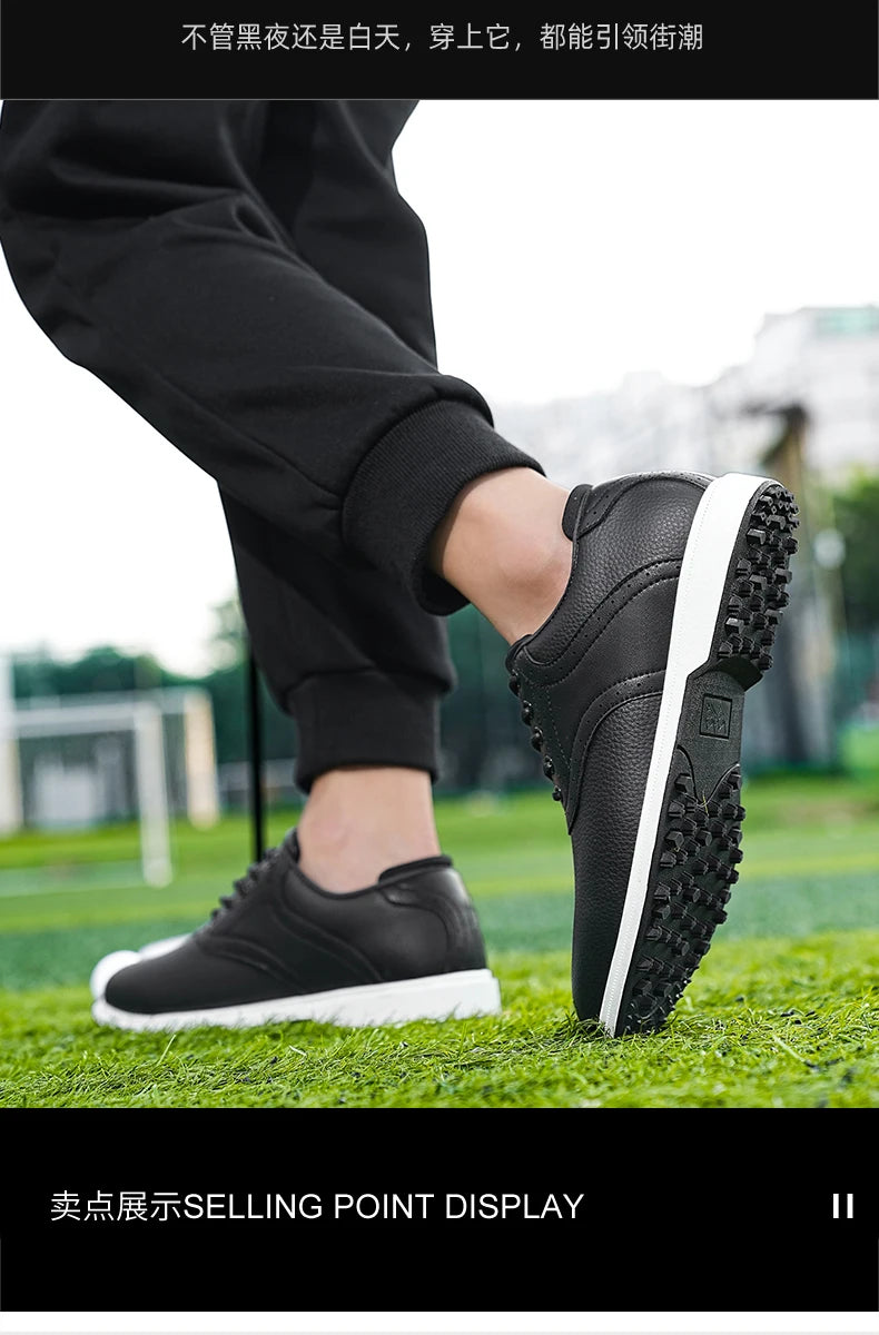 Four Seasons Universal Golf Shoes Men's Waterproof And Breathable Golf fixed Needle BOA Golf Shoes Outdoor Walking Sports Shoes