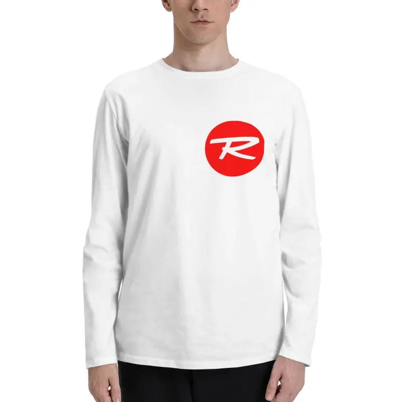 Skis Rossignol Alpine Skis And Equipment Long Sleeve T-Shirts T-shirt Tee Cute Style Natural High Quality