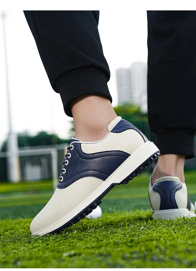 Four Seasons Universal Golf Shoes Men's Waterproof And Breathable Golf fixed Needle BOA Golf Shoes Outdoor Walking Sports Shoes