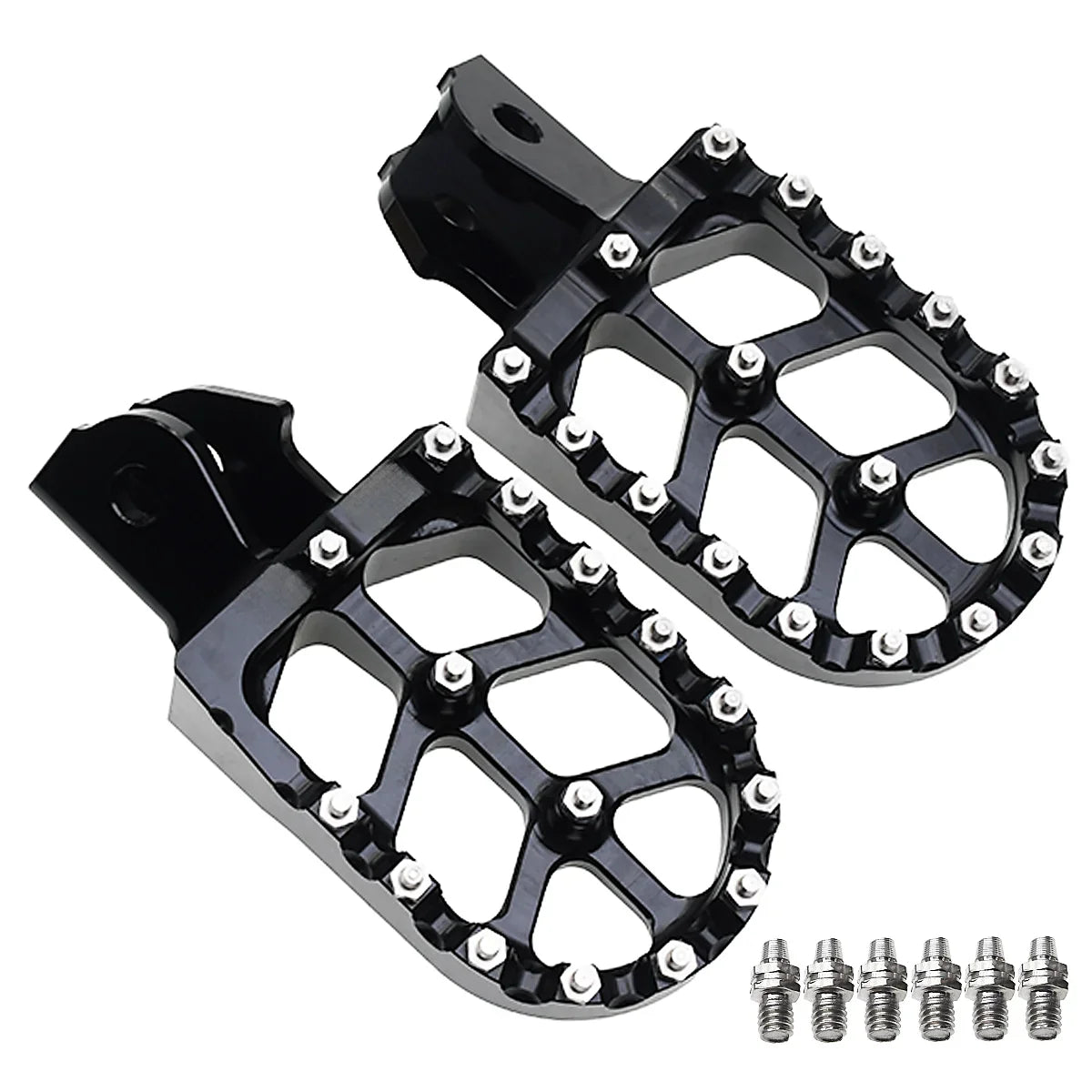 Motorcycle CNC Footpegs Foot Pegs Rests Pedals For Sur-Ron Surron Sur ron Light Bee S Light Bee X Off-Road Electric Foot Pedals
