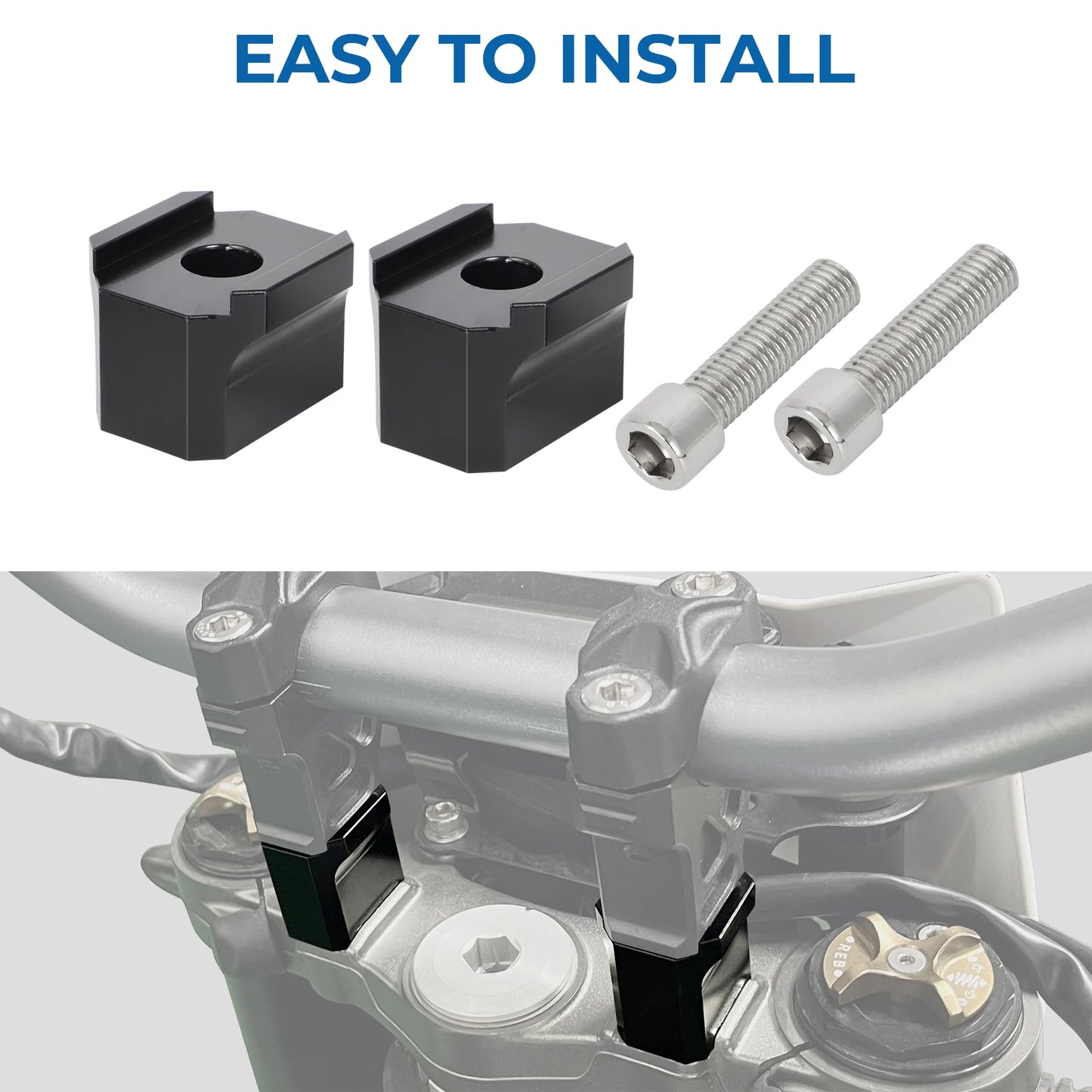 For SurRon Sur Ron Ultra Bee 2023 Risers 20/30 mm Handlebar Riser Motorcycle Accessories 6061 Aluminum Material
