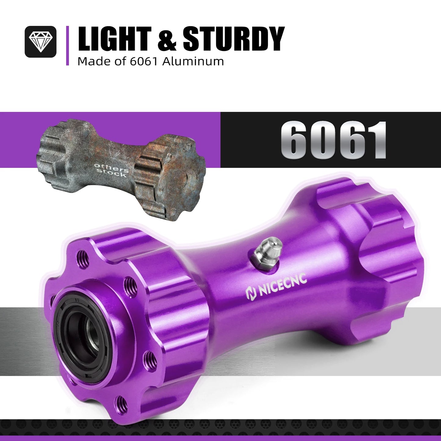 NICECNC For Surron Light Bee X Electric Motorcycle Middle Drive Axis Transmission Shaft For Sur-Ron Light Bee S Segway X160 X260