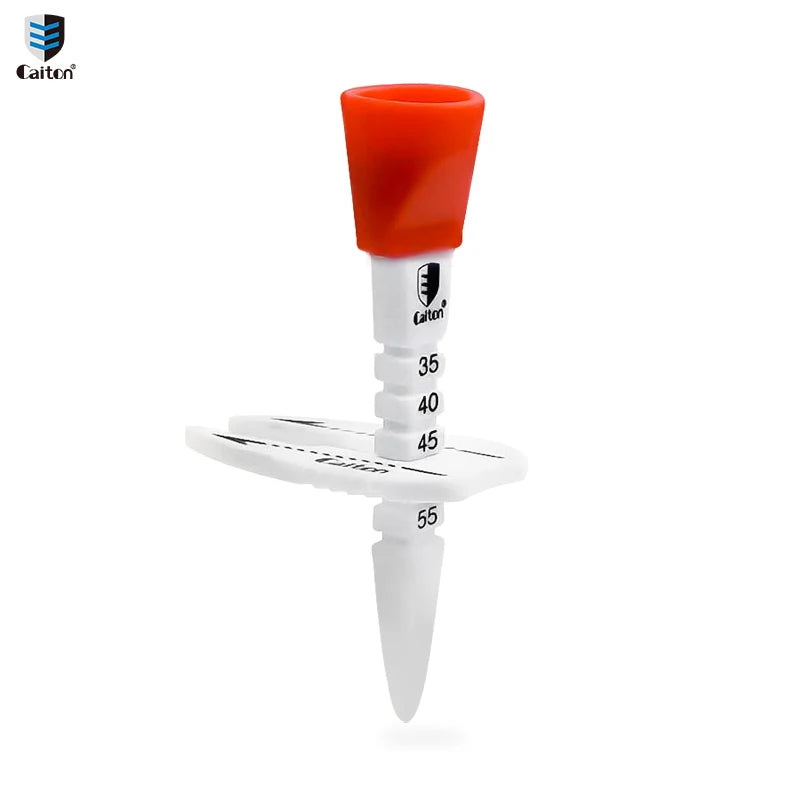 Caiton Cdjustable Golf Tee, Easy Tee, Excellent Durability And Multi-Function, Adjustable Height in 35-55mm/2.17inMulticolor Opt