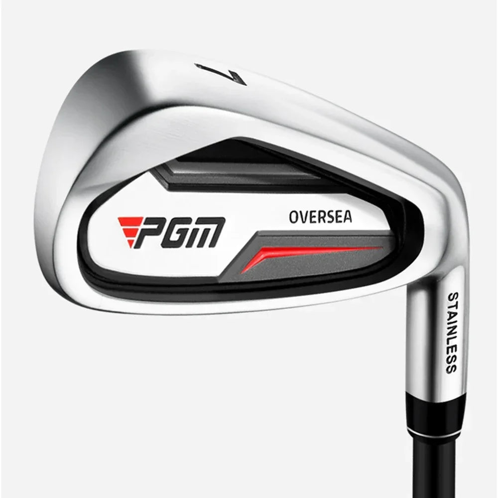 PGM Golf Clubs TIG051,Men Women Right Handed Training Clubs,#5/6/7/8/9/P/S IRON Stainless Steel Low Center of Gravity Pole