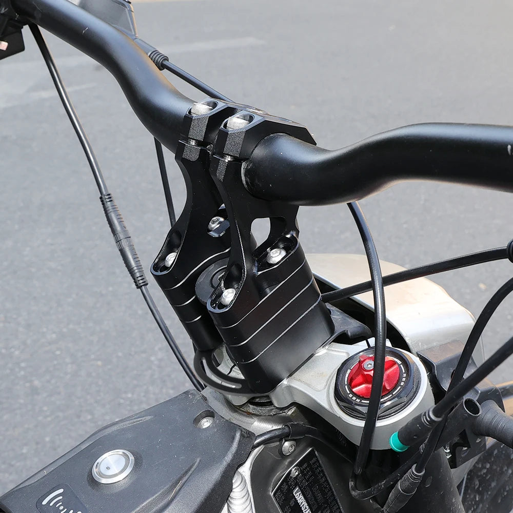 For Sur-Ron Light Bee X S L1E Front Handlebar Bar Riser Mount Bracket CNC For Talaria Sting MX3 MX4 MX5 Pro For Surron Electric