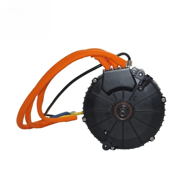 QSMOTOR 165 10000W 72V 50H Hall and Encoder PMSM Mid drive Motor for Light Bee
