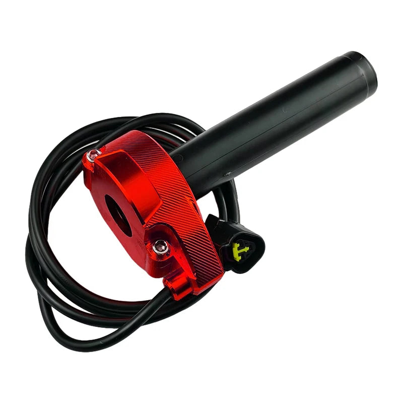 CNC Motorcycle Electronic Throttle Handle Throttle Handlebar Fit For Sur-Ron Surron Light Bee S X Electric Motocross Universal P