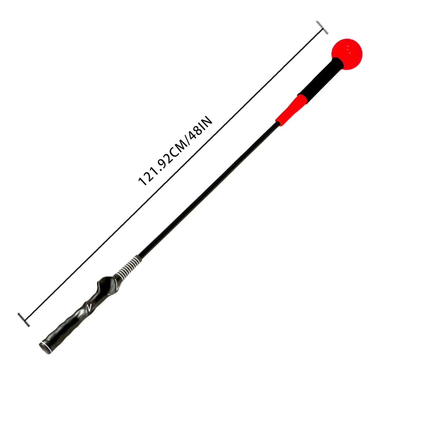 Golf Swing Training Aid Golf Swing Practice Rod Golf Warm-up Stick Golf Accessories Golf Trainer Aids Supplies 40/48 inches