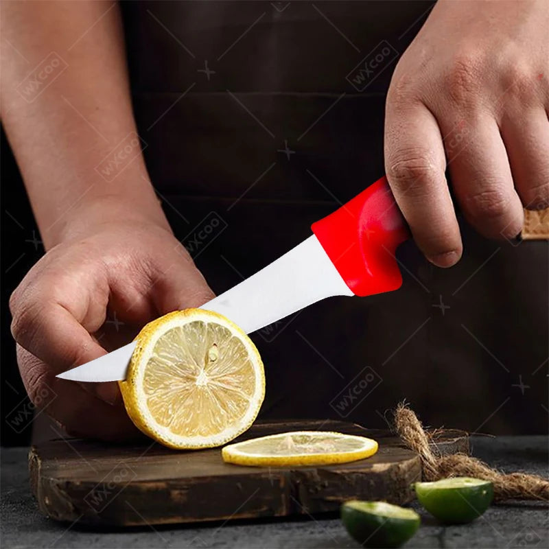 Stainless Steel Skinning Carving Knife Kitchen Boning Knife Meat Butcher Cleaver Utility Slicing Fish Vegetable Fruit Knives