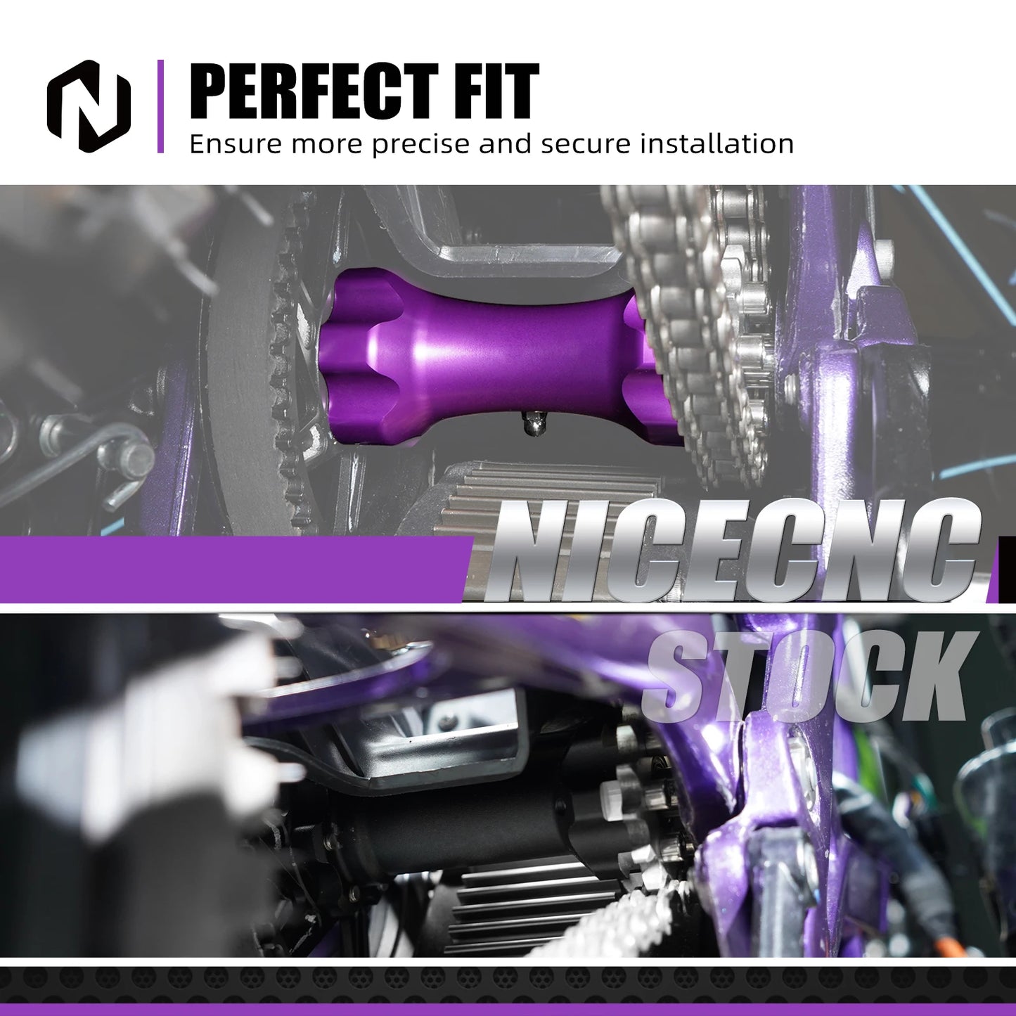 NICECNC For Surron Light Bee X Electric Motorcycle Middle Drive Axis Transmission Shaft For Sur-Ron Light Bee S Segway X160 X260