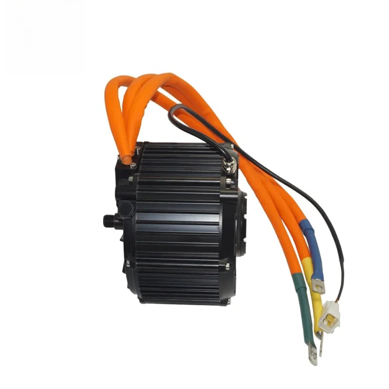 QSMOTOR 165 10000W 72V 50H Hall and Encoder PMSM Mid drive Motor for Light Bee