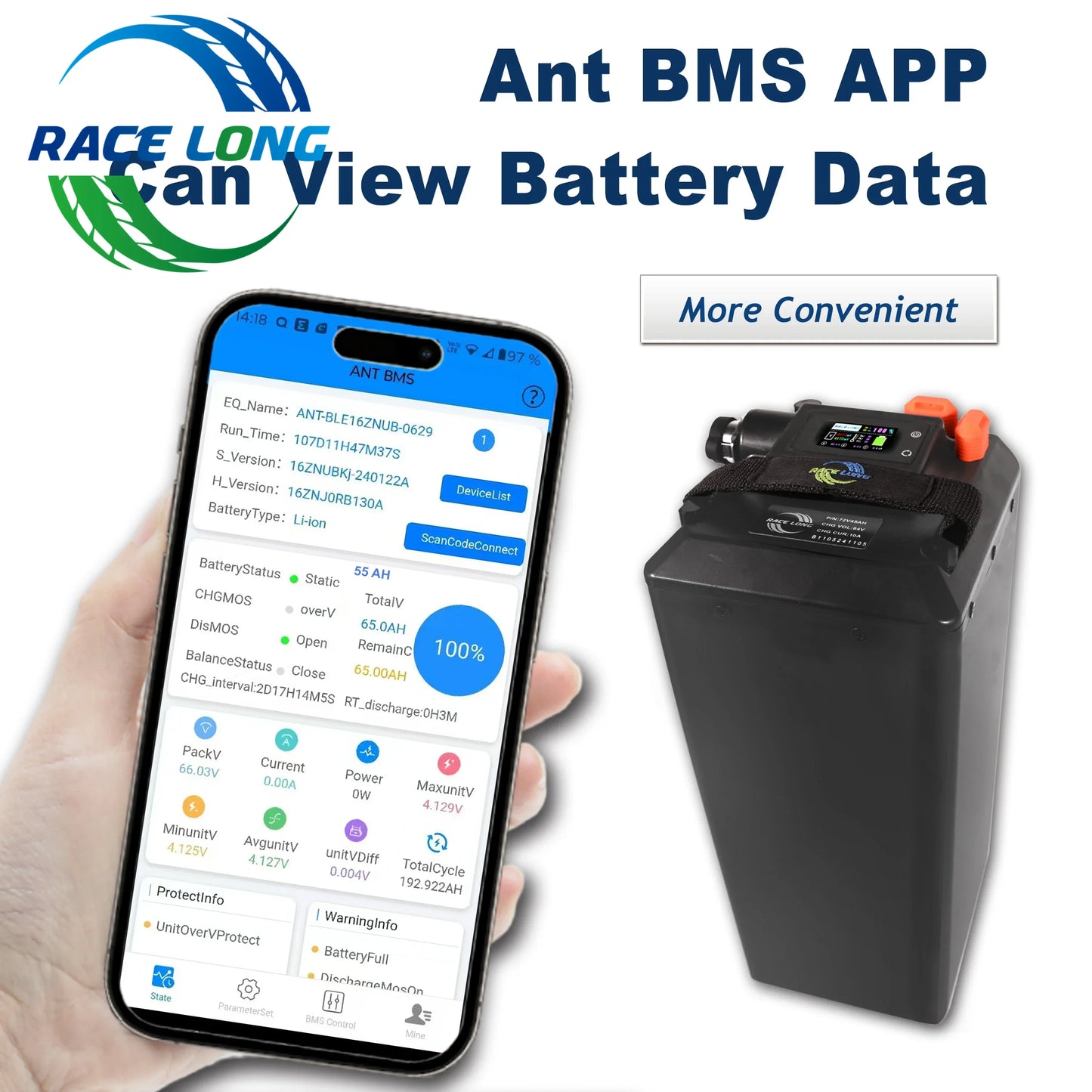 For Light Bee X 60V 72V Rebulit Battery Large Capacity Direct Replacement Motorcycles Off-road Dirtbike