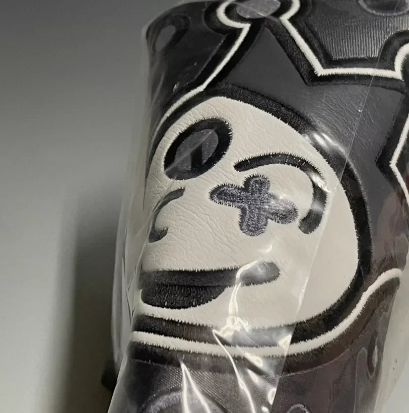 Golf Outdoor Training, Custom shop jackpot Johnny, Charcoal/Gray Clown Blade putter head cover