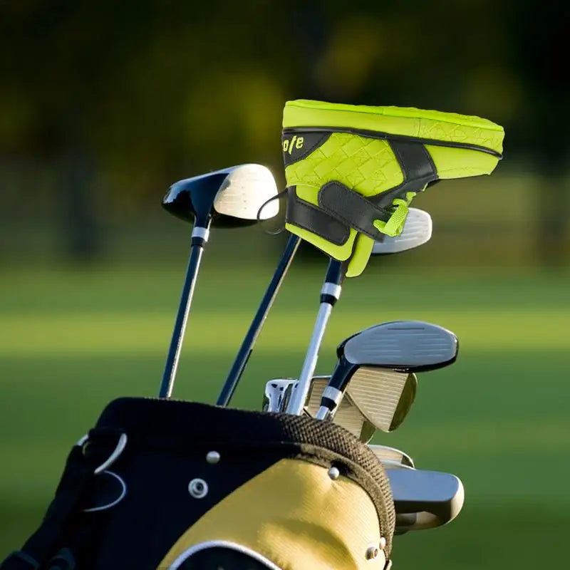 Golf Club Head Cover Shoe Shaped Putter Headcover Golf Iron Cover Golf Club Head Protector PU Leather Putter Headcover Golf