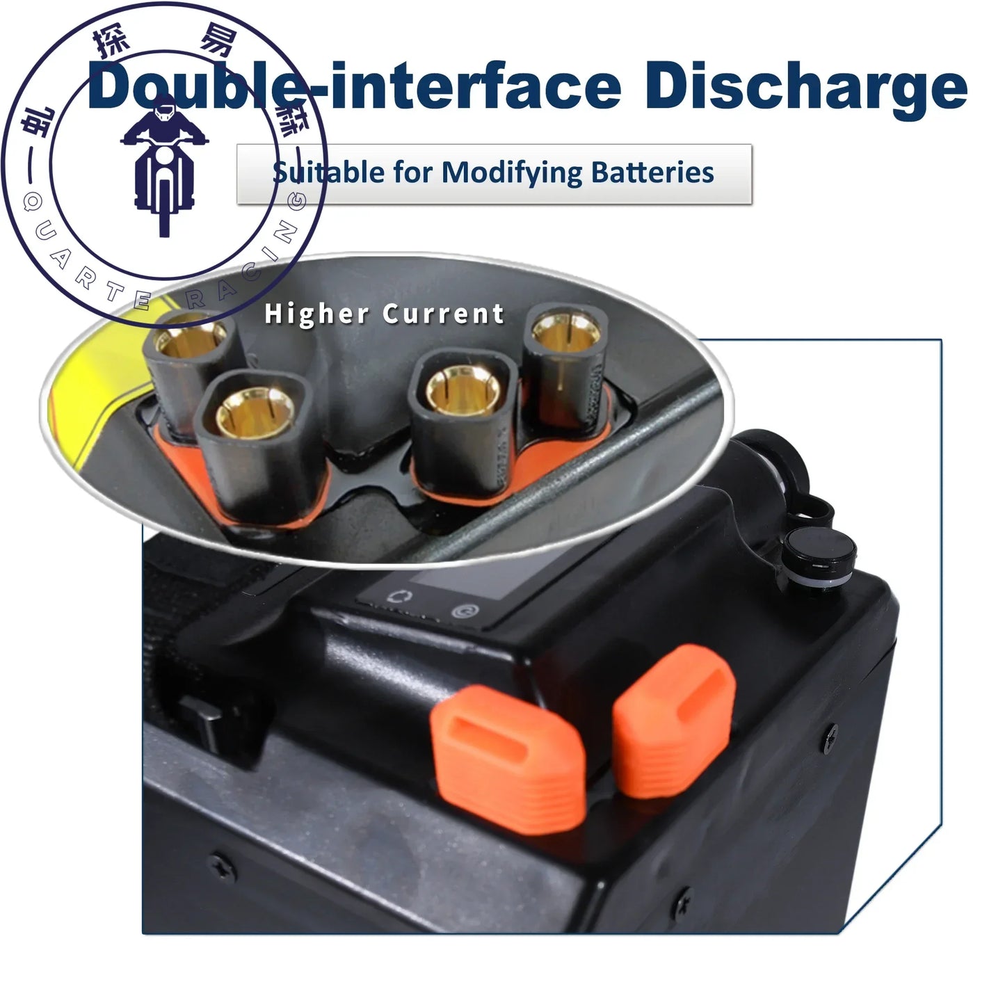 For Light Bee X Segway X160 X260 Battery Large Capacity Bluetooth 72V50AH 60V65AH Direct Replacement Ant BMS Dirtbike Battery
