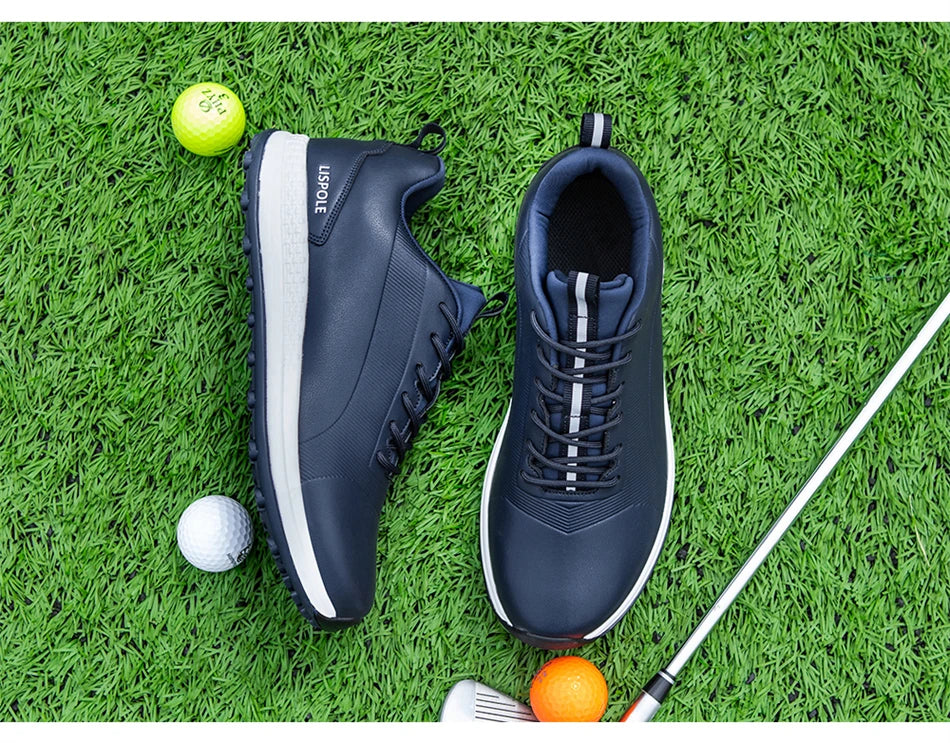 2024 Comfortable Golf Shoes Men Big Size 39-48 Professional Golf Spikeless Sneakers Non-Slip Waterproof Golfer Walking Footwear
