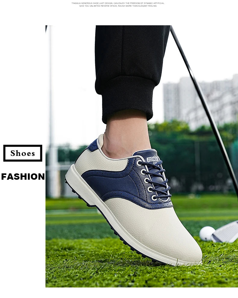 Four Seasons Universal Golf Shoes Men's Waterproof And Breathable Golf fixed Needle BOA Golf Shoes Outdoor Walking Sports Shoes