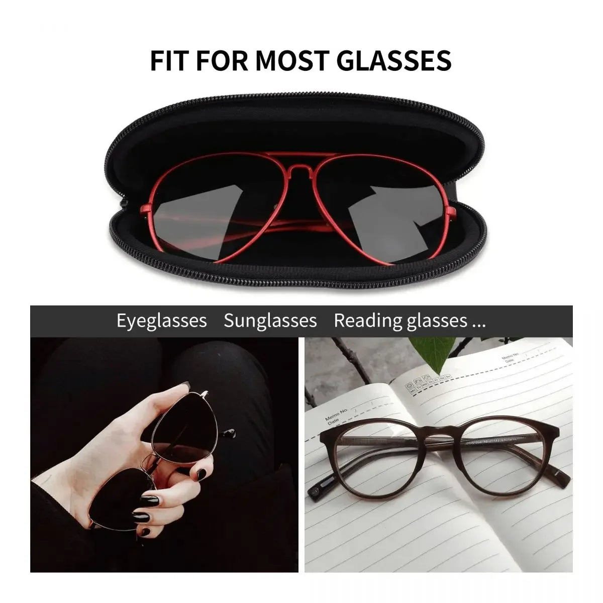 Rossignol Pure Mountain Products Shell Glasses Case Protective Sunglasses Box Women Men Soft Eyeglasses Bag Pouch