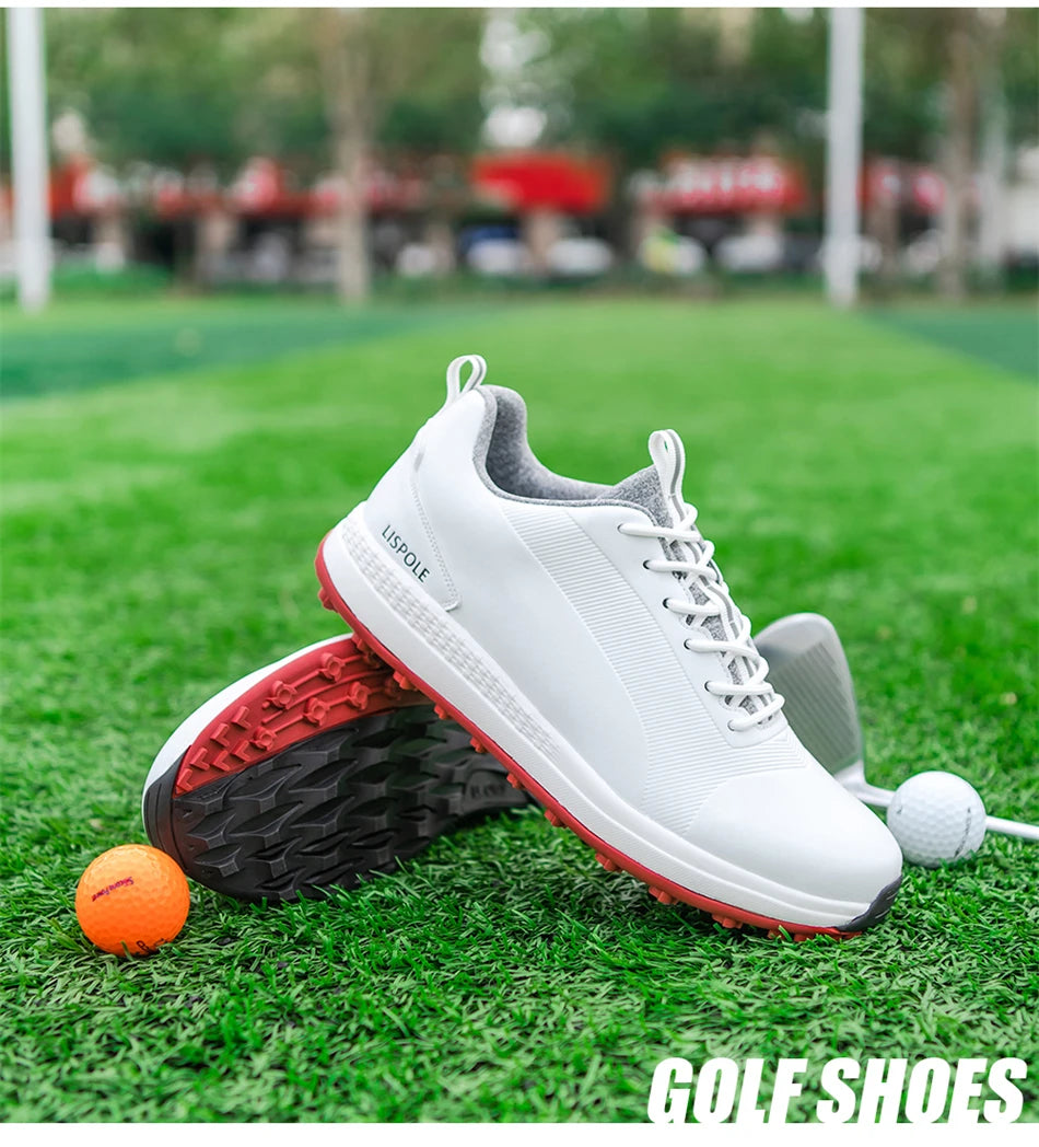 2024 Comfortable Golf Shoes Men Big Size 39-48 Professional Golf Spikeless Sneakers Non-Slip Waterproof Golfer Walking Footwear