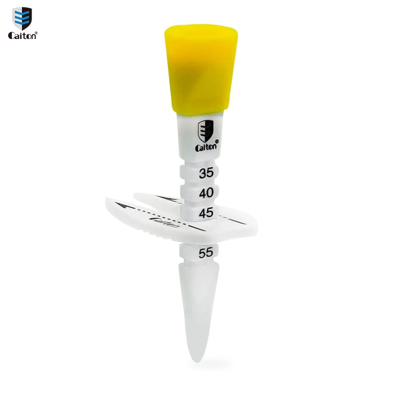 Caiton Cdjustable Golf Tee, Easy Tee, Excellent Durability And Multi-Function, Adjustable Height in 35-55mm/2.17inMulticolor Opt