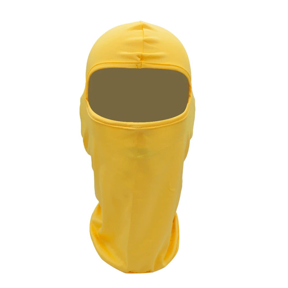 Breathable Balaclava Motorcycle Face Mask Moto Helmet Bandana Hood Windproof Dustproof Face Shield Men's MTB Bike Full Face Mask