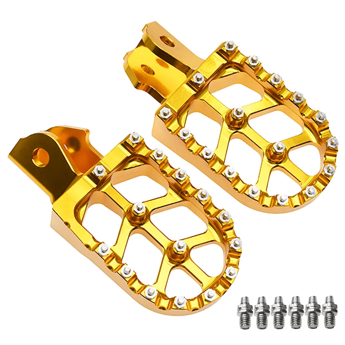 Motorcycle CNC Footpegs Foot Pegs Rests Pedals For Sur-Ron Surron Sur ron Light Bee S Light Bee X Off-Road Electric Foot Pedals