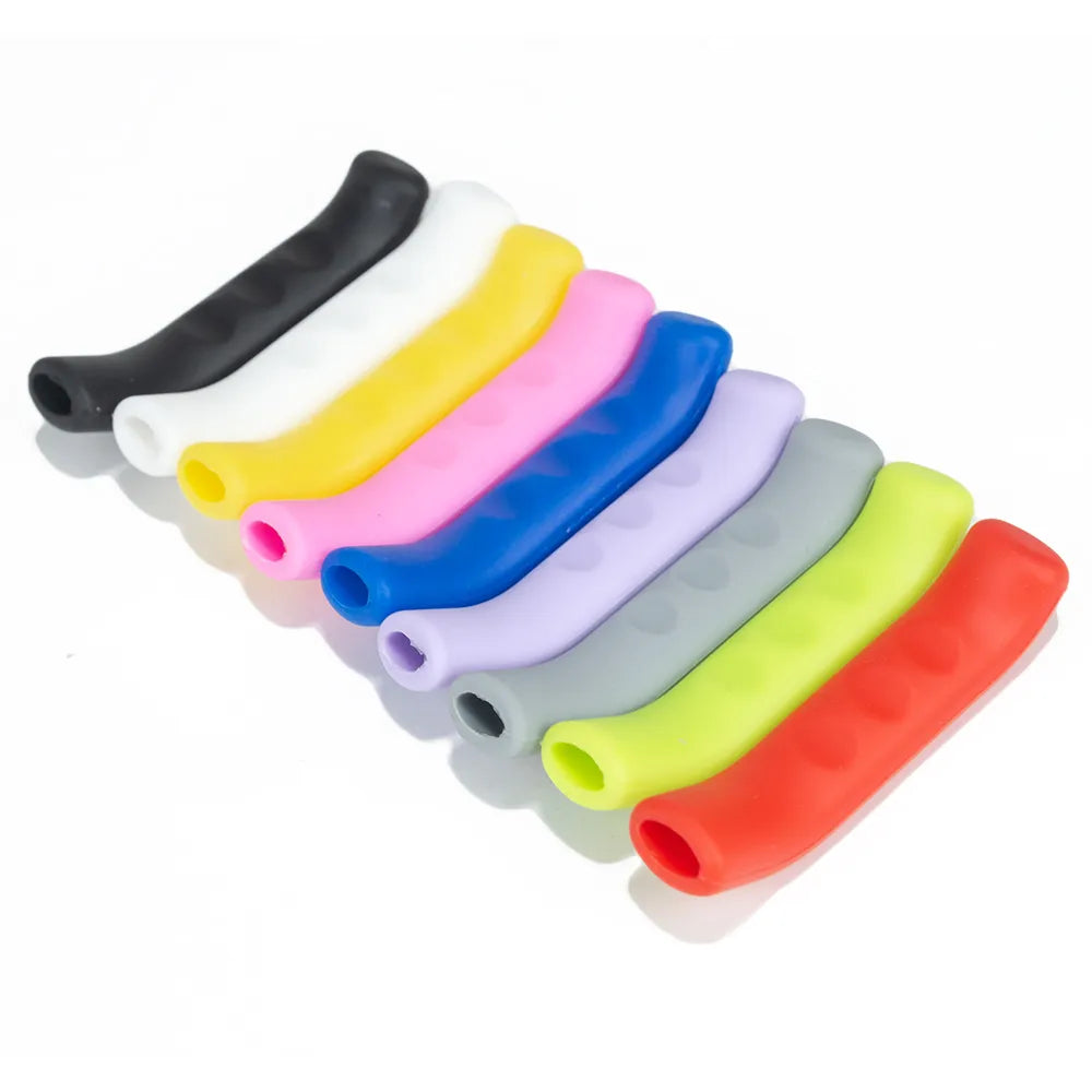 Bicycle Brake Handle Cover Silicone MTB Grips Bicycle Handlebar Protect Cover Anti-slip Bicycle Protective Gear Bike Accessories