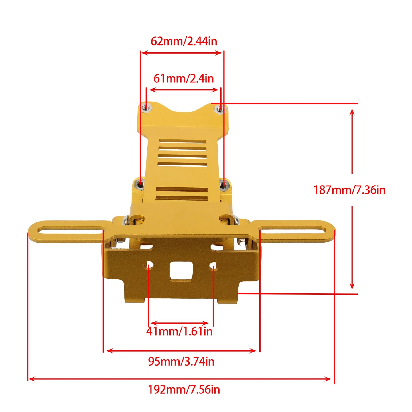 For SUR-RON Ultra Bee License Plate Bracket License Plate Holder Parts For Sur Ron UB E-bike Off-road Modified Accessories