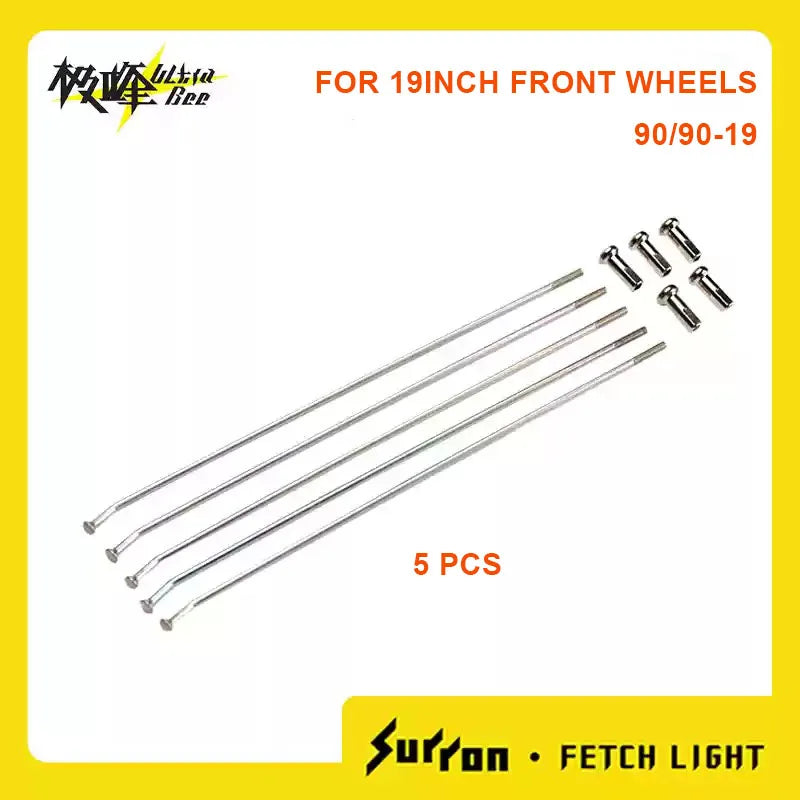 SURRON Ultra bee OEM Original Wheel Spokes 19inch/18inch Front /Rear Spoke Fittings All Terrain Wheels / Off-Road Wheel Spokes