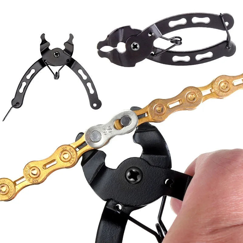 Mini Bicycle Chain Buckle Pliers Potable MTB Bike Chain Quick Release Magic Link Clamp Removal Install Plier Cycling Repair Tool