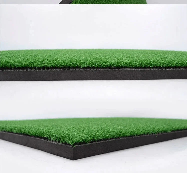 Golf Mat| Artificial Turf, Foam Bottom Golf Hitting Mat| Outdoor and Indoor Practice Golf Mat with Rubber Tee,30x60cm